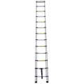 Aluminum telescopic extension ladder , multipurpose ladder